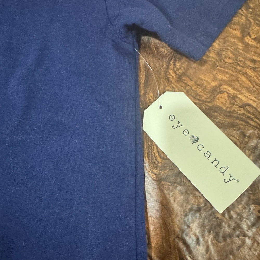 Eye Candy Deep Blue Top - Picture 3 of 6